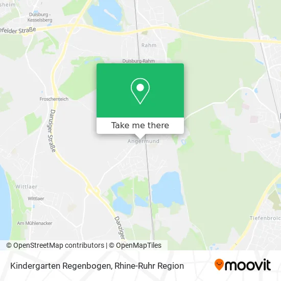 Карта Kindergarten Regenbogen