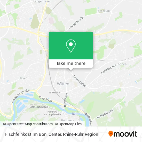 Карта Fischfeinkost Im Boni Center