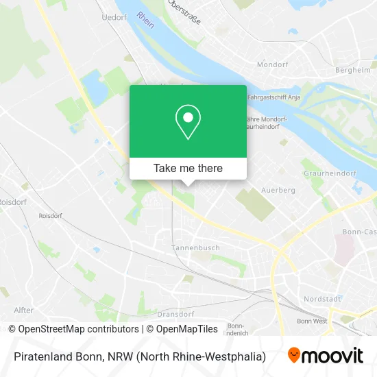 Карта Piratenland Bonn