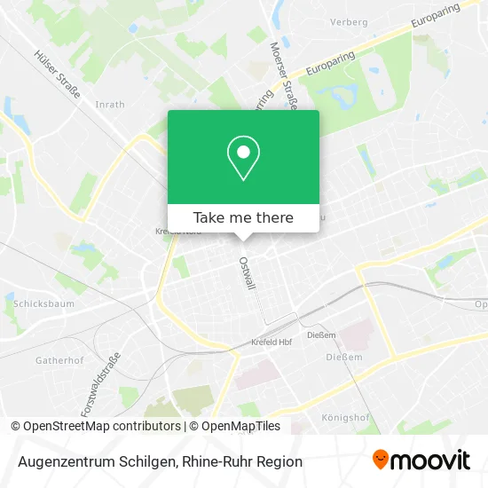 Карта Augenzentrum Schilgen