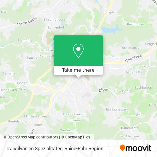 Карта Transilvanien Spezialitäten