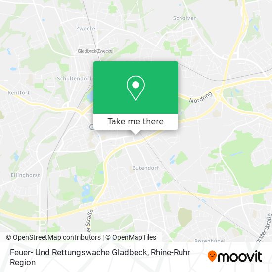 Feuer- Und Rettungswache Gladbeck map