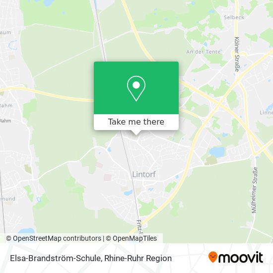 Elsa-Brandström-Schule map