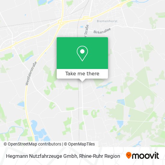 Hegmann Nutzfahrzeuge Gmbh map