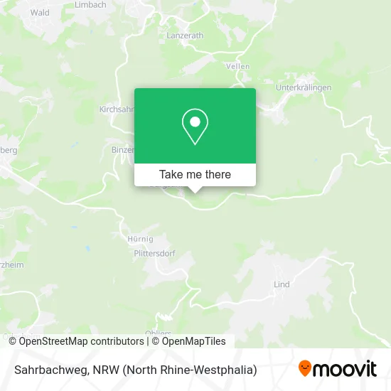 Карта Sahrbachweg