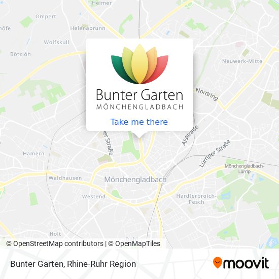 Карта Bunter Garten