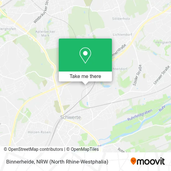Binnerheide map