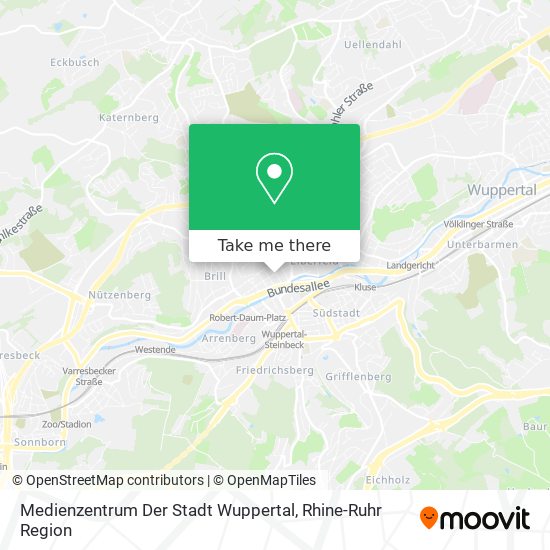 Medienzentrum Der Stadt Wuppertal map