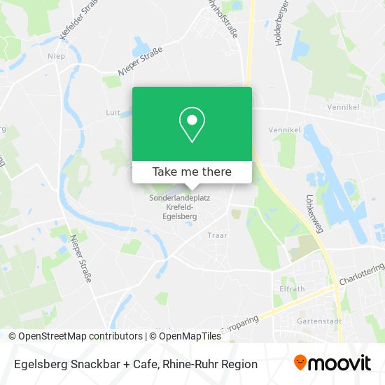 Egelsberg Snackbar + Cafe map