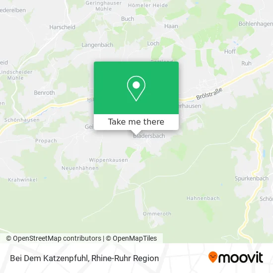 Карта Bei Dem Katzenpfuhl