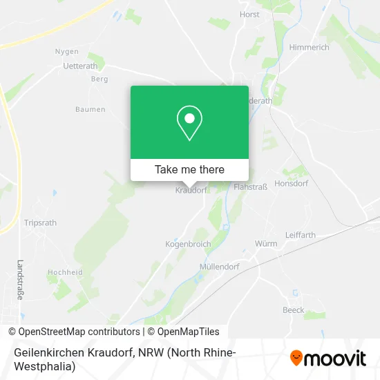 Geilenkirchen Kraudorf map