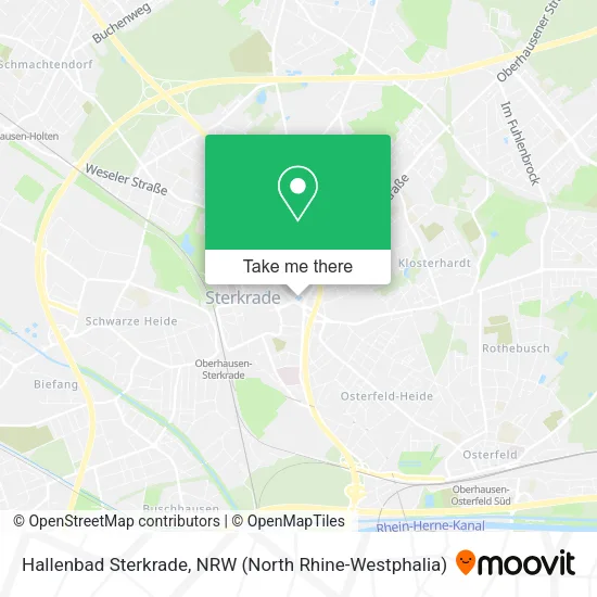 Карта Hallenbad Sterkrade