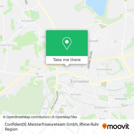 Confiden©E Meisterfriseureteam Gmbh map