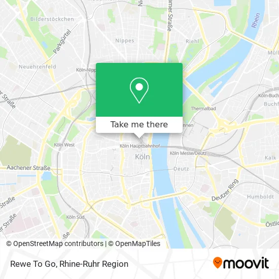 Карта Rewe To Go