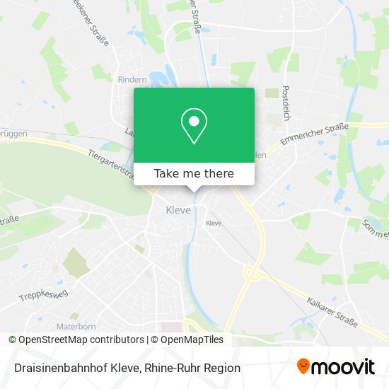 Draisinenbahnhof Kleve map