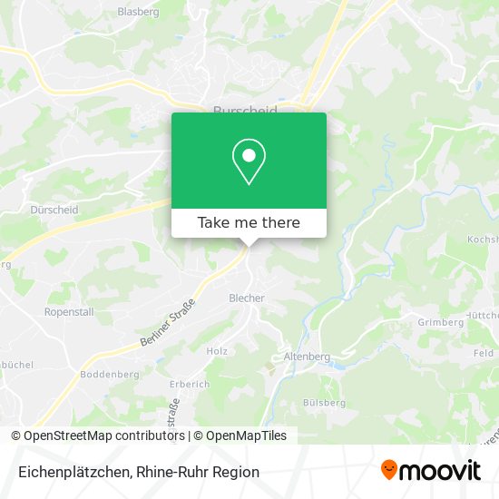 Eichenplätzchen map