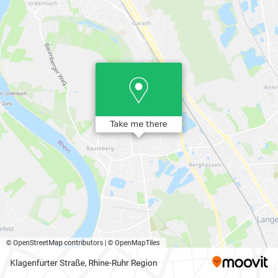 Klagenfurter Straße map