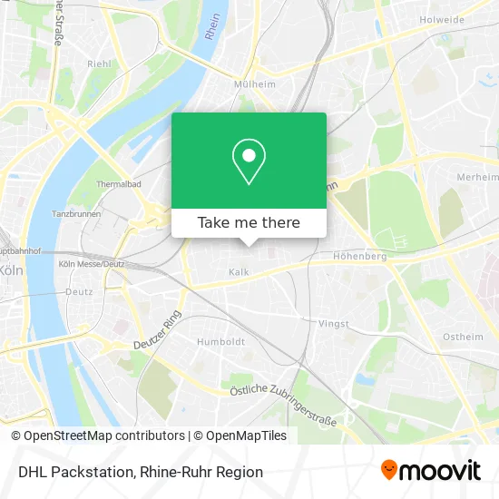 Карта DHL Packstation