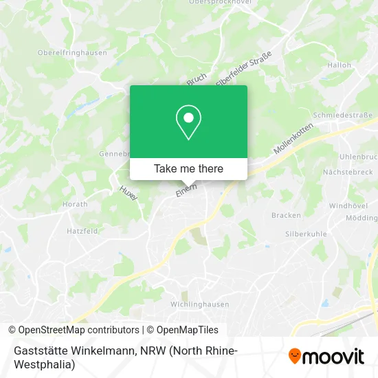 Карта Gaststätte Winkelmann