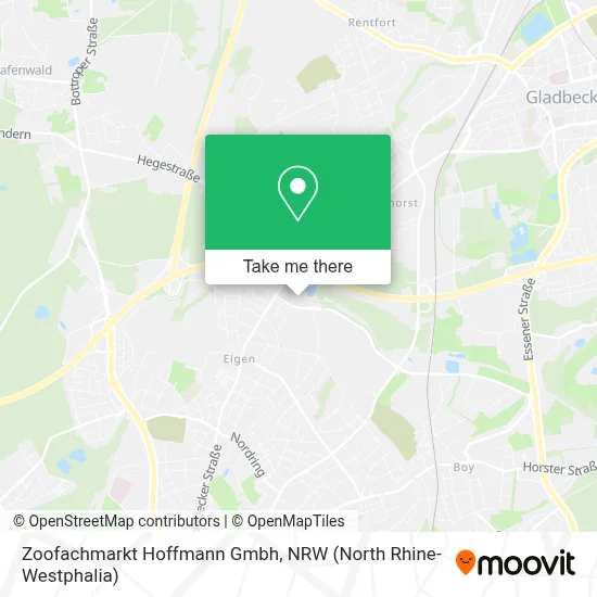 Zoofachmarkt Hoffmann Gmbh map