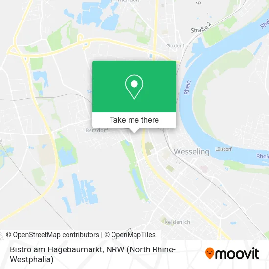 Карта Bistro am Hagebaumarkt