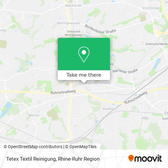 Tetex Textil Reinigung map
