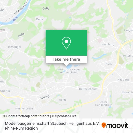 Modellbaugemeinschaft Stauteich Heiligenhaus E.V. map