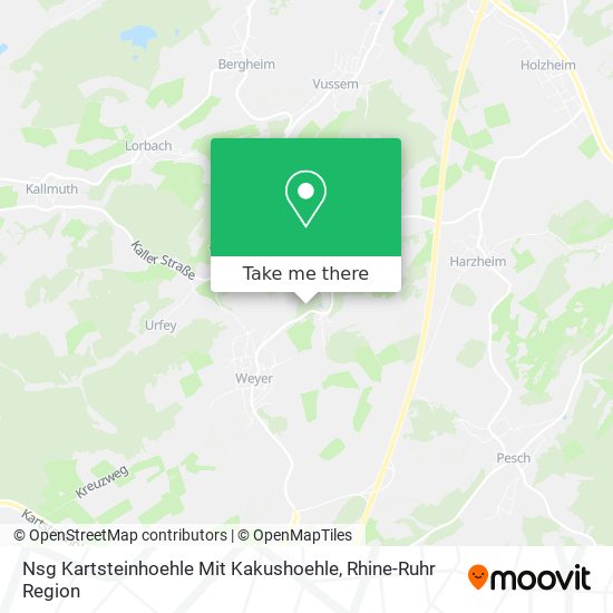 Nsg Kartsteinhoehle Mit Kakushoehle map