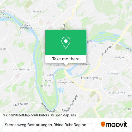 Sternenweg Bestattungen map