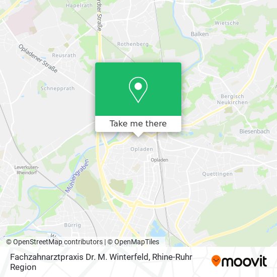 Fachzahnarztpraxis Dr. M. Winterfeld map