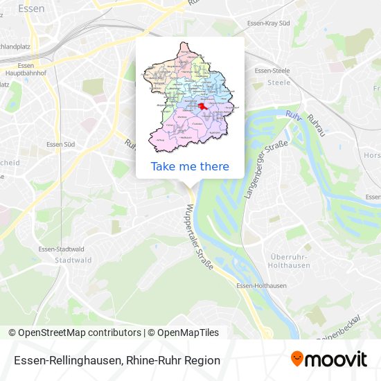 Essen-Rellinghausen map