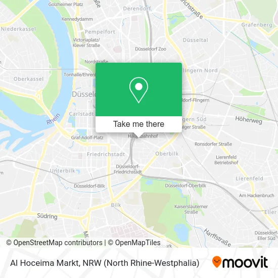 Карта Al Hoceima Markt