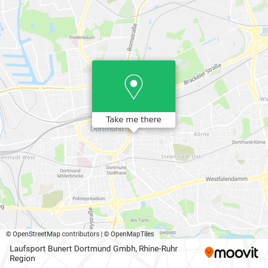 Laufsport Bunert Dortmund Gmbh map