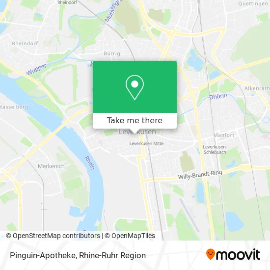 Карта Pinguin-Apotheke