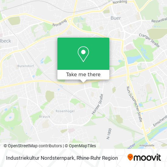 Industriekultur Nordsternpark map