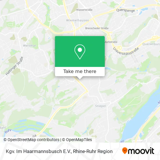 Карта Kgv. Im Haarmannsbusch E.V.