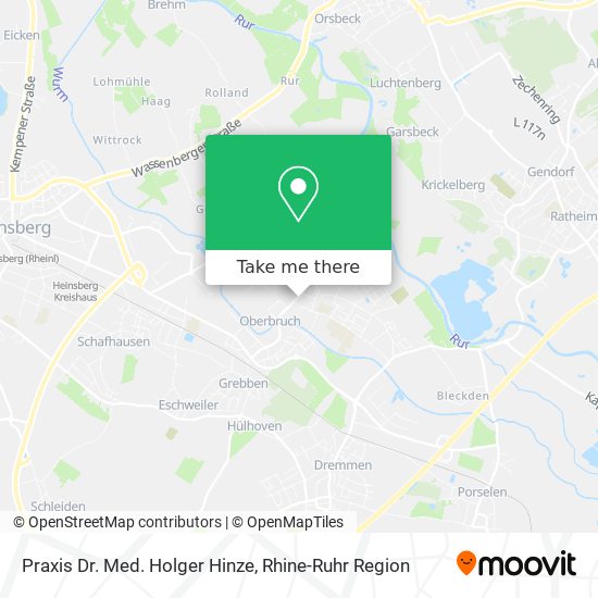 Praxis Dr. Med. Holger Hinze map