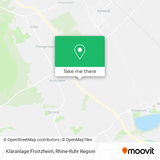 Карта Kläranlage Froitzheim