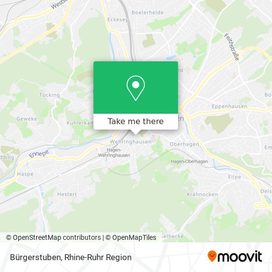 Bürgerstuben map