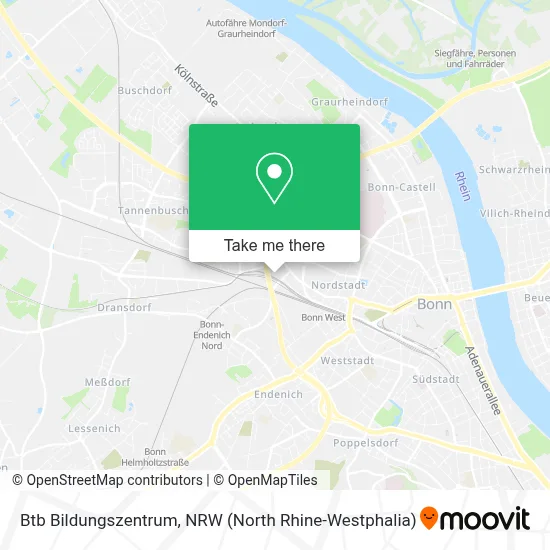 Btb Bildungszentrum map