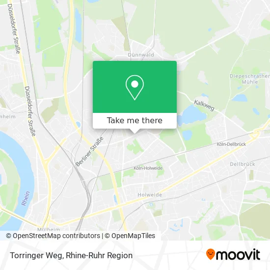 Карта Torringer Weg