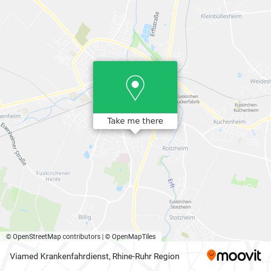 Viamed Krankenfahrdienst map