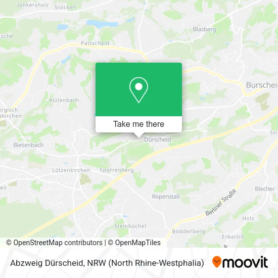 Карта Abzweig Dürscheid