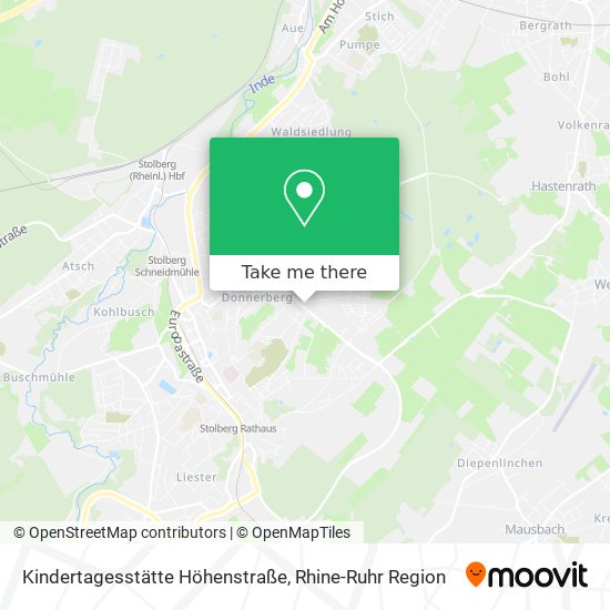 Kindertagesstätte Höhenstraße map