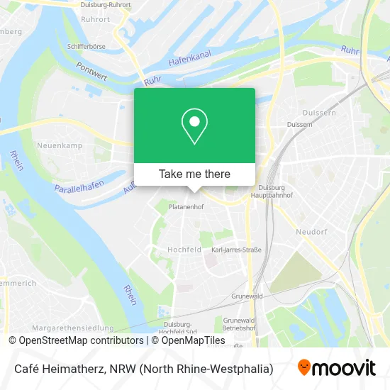 Café Heimatherz map