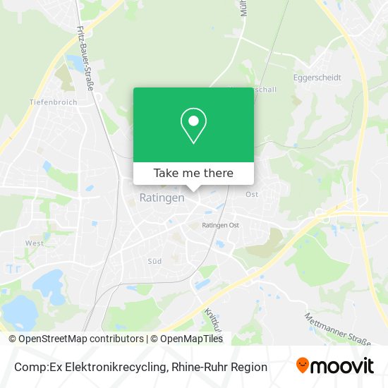 Comp:Ex Elektronikrecycling map