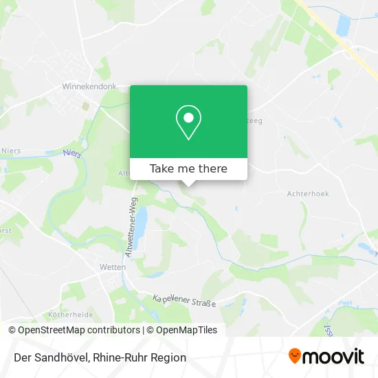 Карта Der Sandhövel