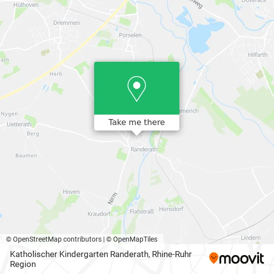 Katholischer Kindergarten Randerath map