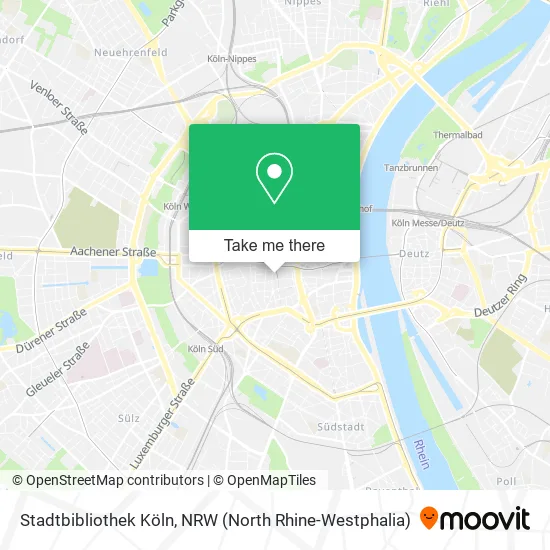Карта Stadtbibliothek Köln