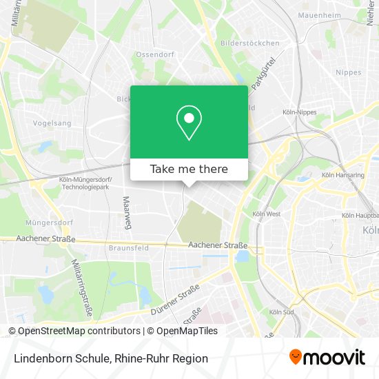 Lindenborn Schule map